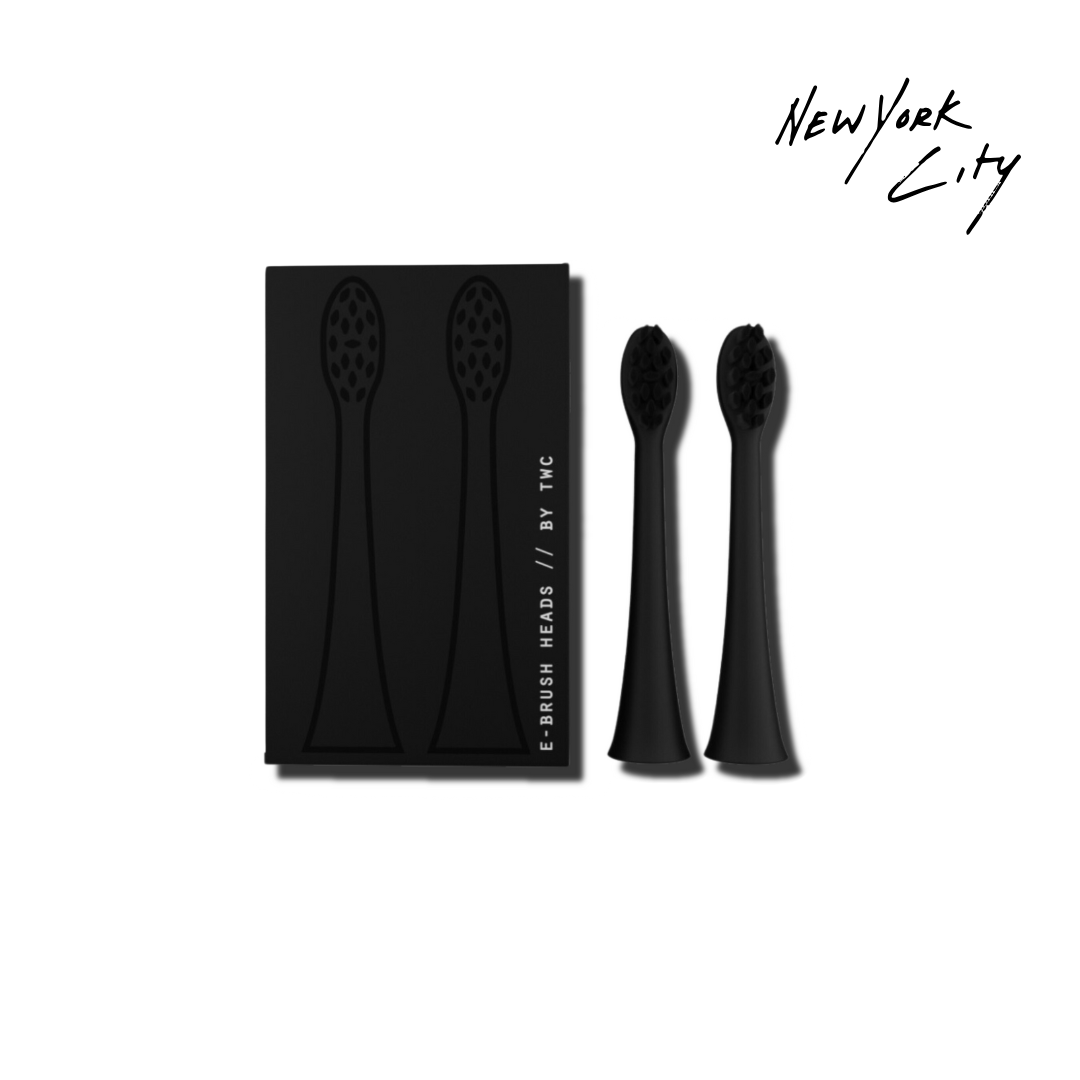 E-Brush Heads (White, Black, Grey, Platinum)