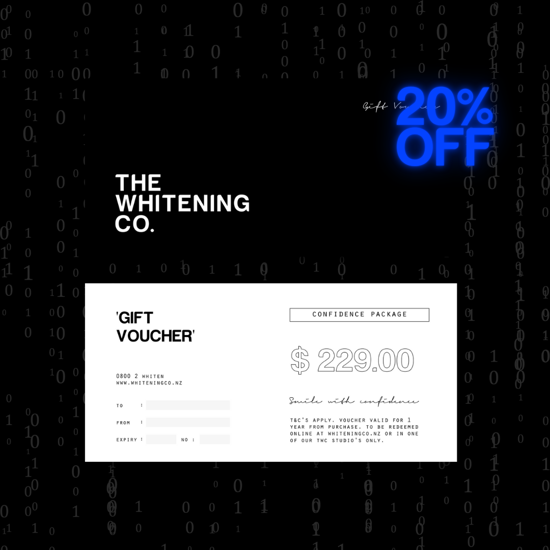 Gift Voucher: The Confidence Package (In-Studio Whitening)