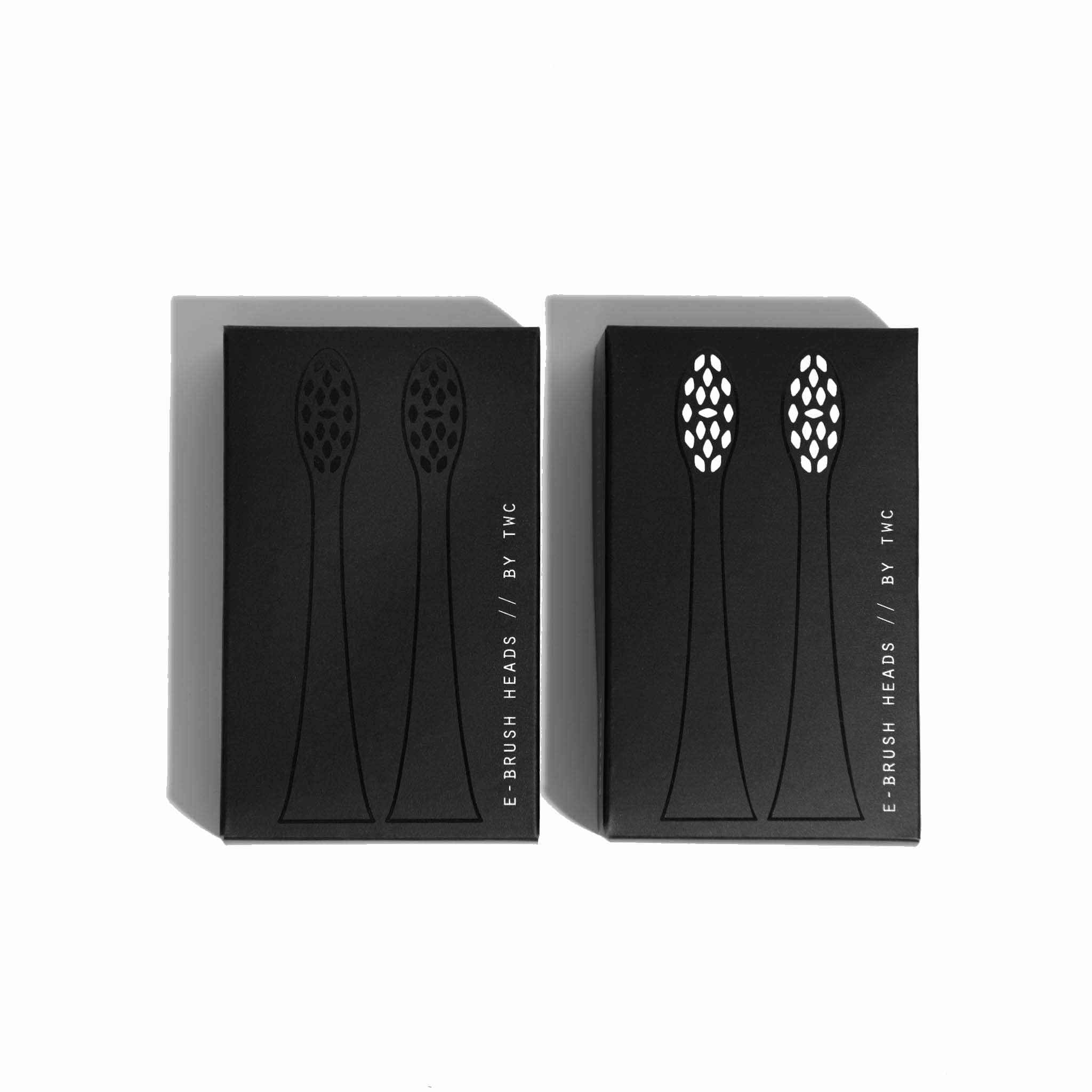 E-Brush Heads (White, Black, Grey, Platinum)