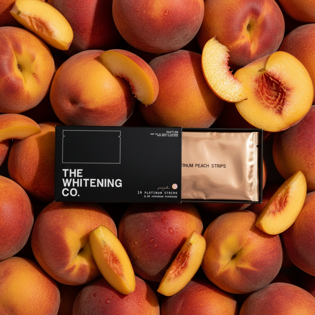 Platinum Peach Strips x14 - Teeth Whitening Strips