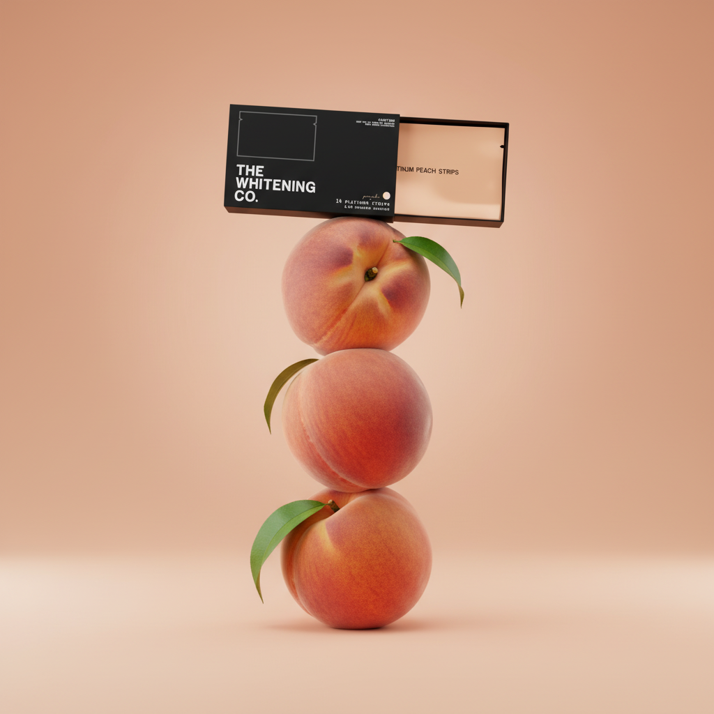 Platinum Peach Strips x14 - Teeth Whitening Strips