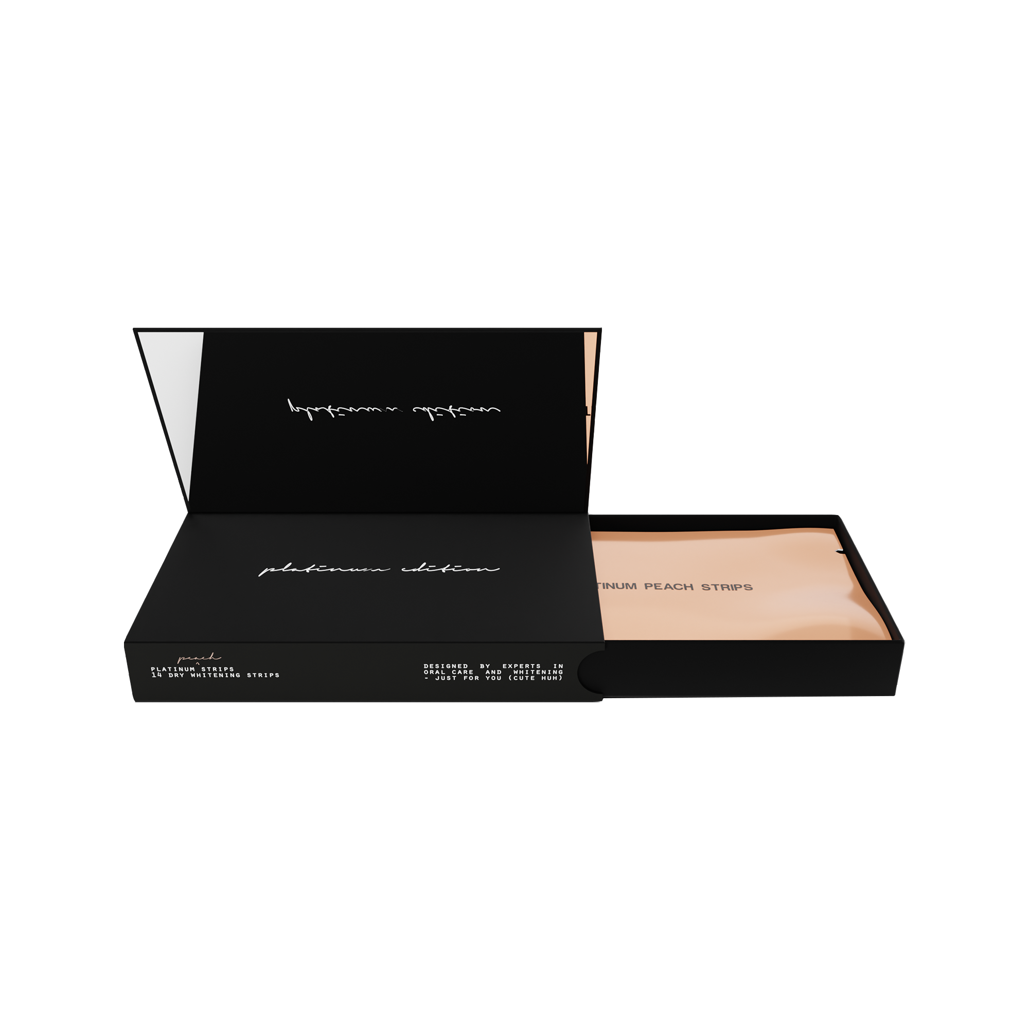 Platinum Peach Strips x14 - Teeth Whitening Strips