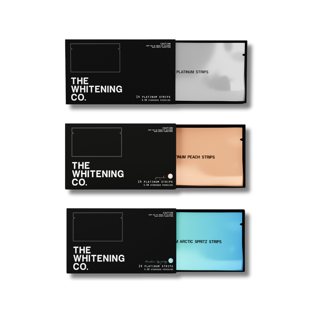 *Triple Bundle* 3x Platinum Strips (14strips) - Teeth Whitening Strips