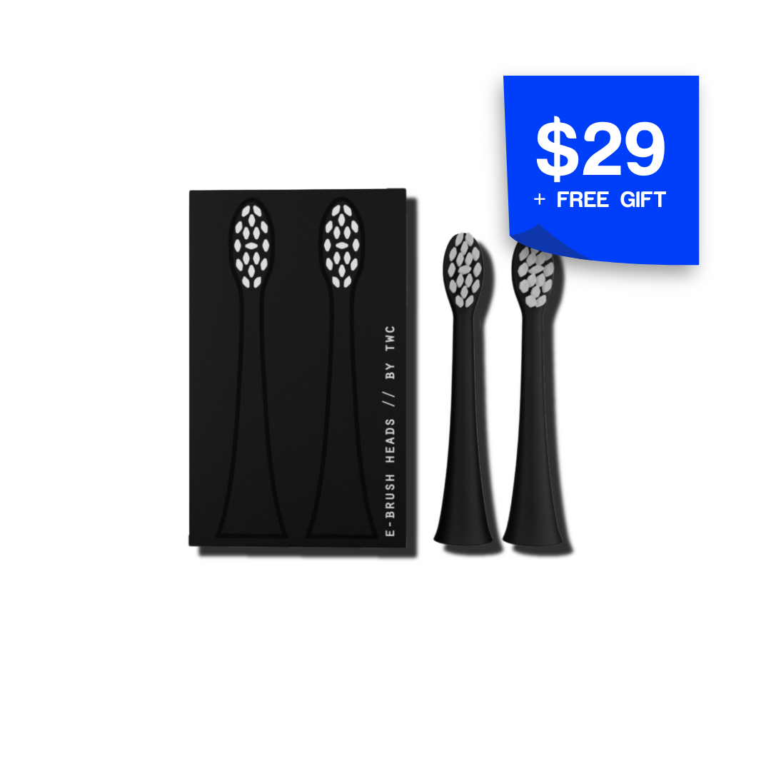 E-Brush Heads (White, Black, Grey, Platinum)