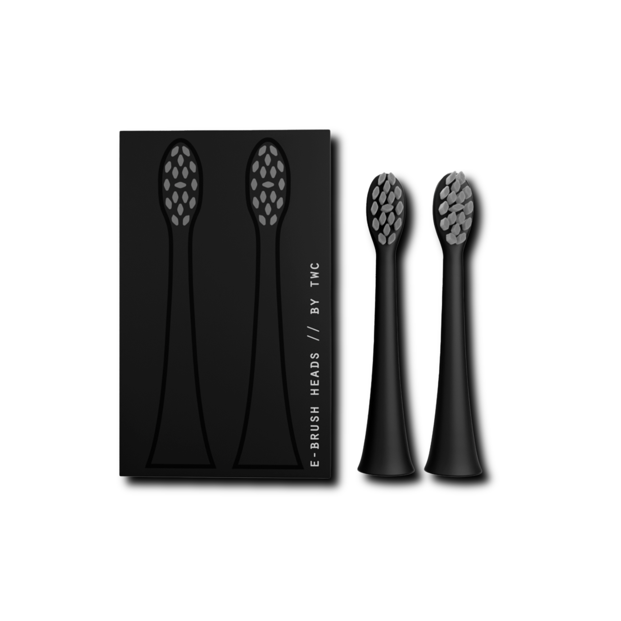 E-Brush Heads (White, Black, Grey, Platinum)