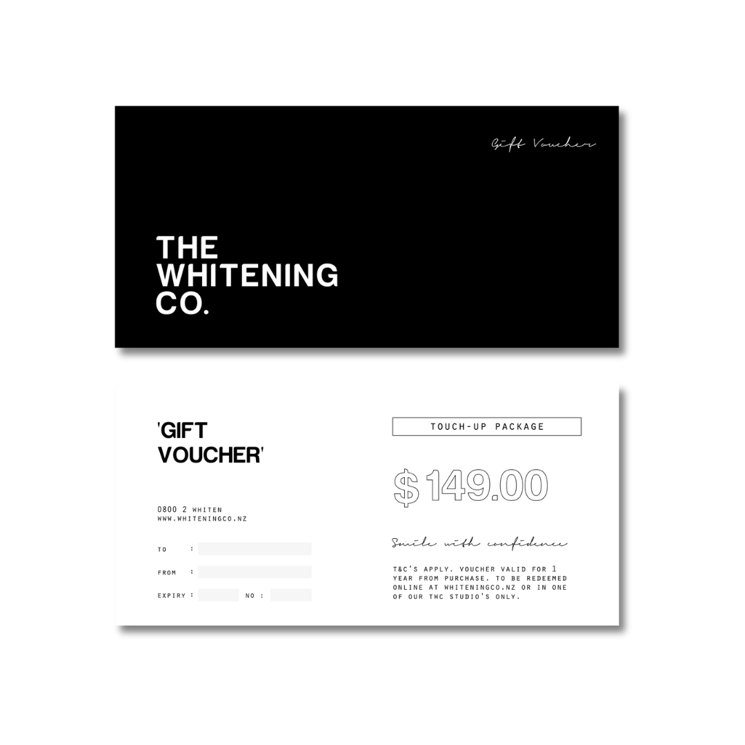 Gift Voucher: The Touch Up Package (In-Studio Whitening)