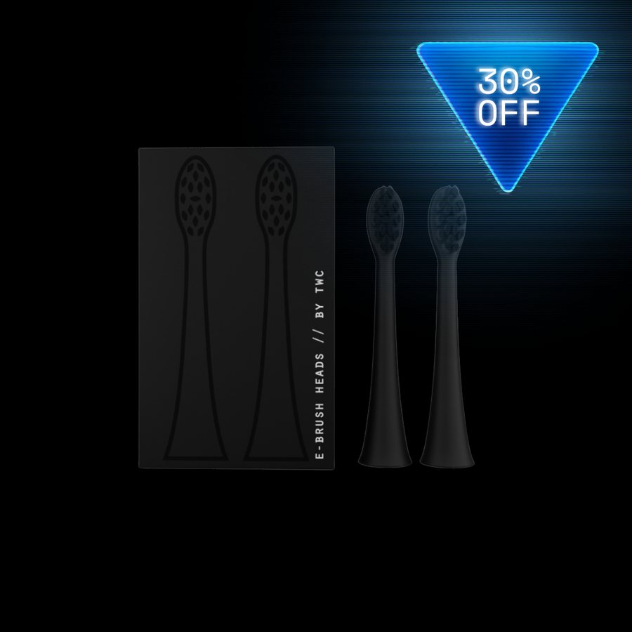 E-Brush Heads (White, Black, Grey, Platinum, Stone)
