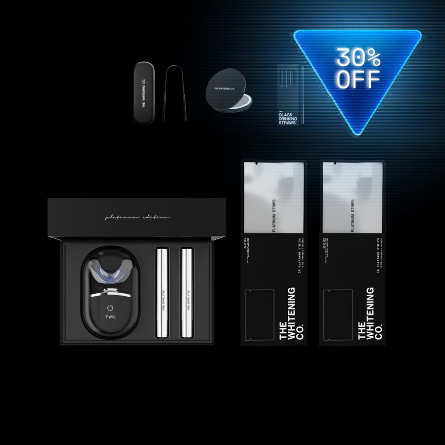 No Brainer Bundle (Kit + 2x Strips + LED Mirror + Tongue Scraper + Glass Straws)