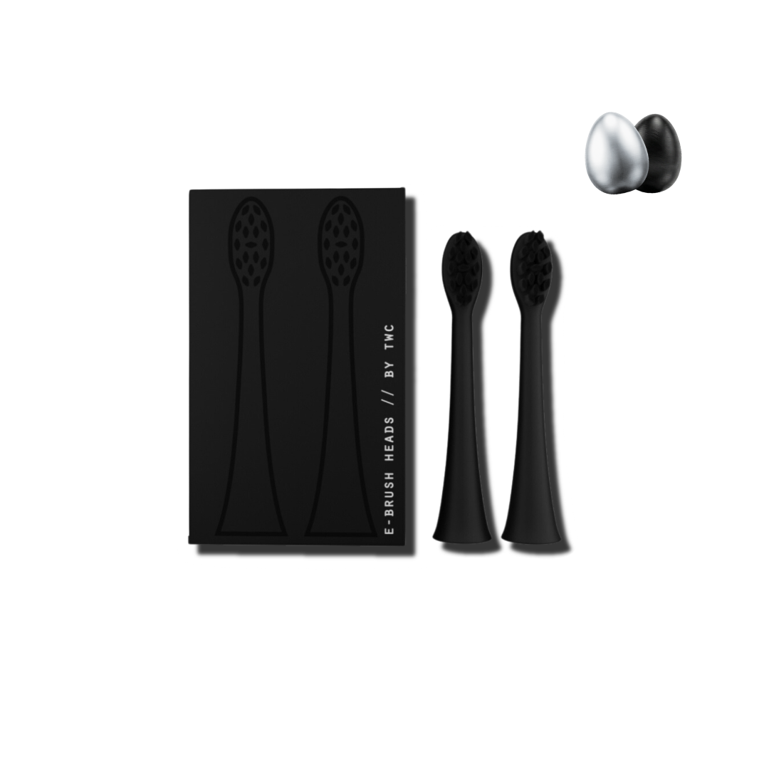 E-Brush Heads (White, Black, Grey, Platinum)