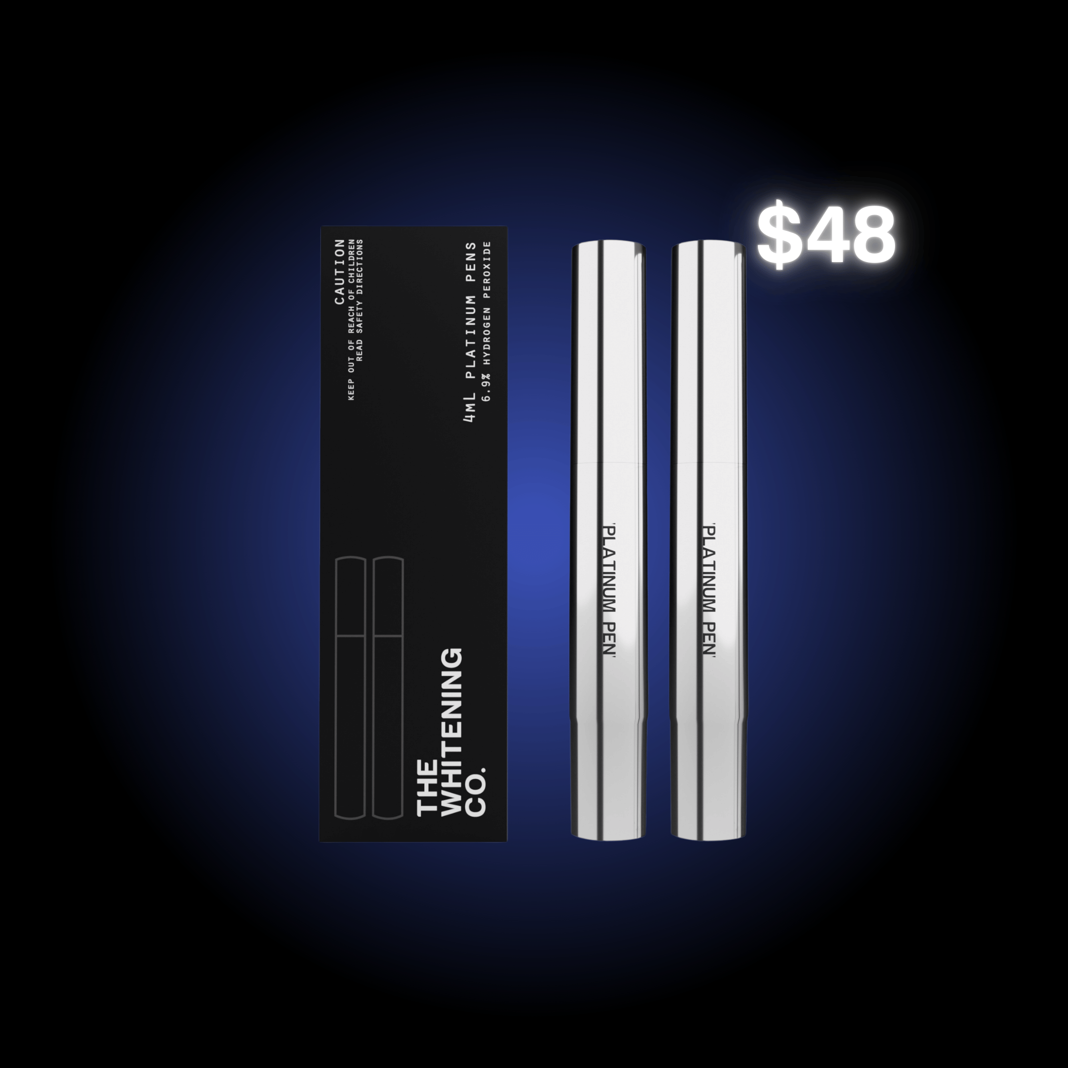 Platinum Pens x2 - Teeth Whitening Pens (Top-Ups)