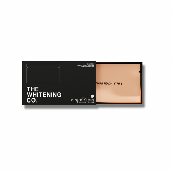 Platinum Peach Strips x14 - Teeth Whitening Strips