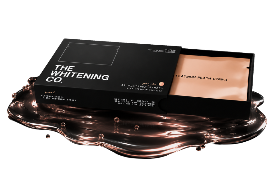 Platinum Peach Strips x14 - Teeth Whitening Strips