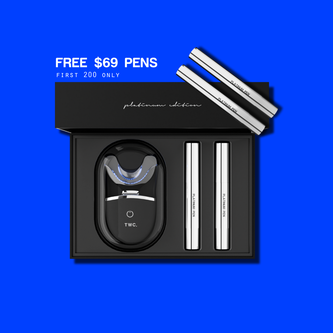 The Platinum Kit - Premium at Home Teeth Whitening (+FREE PENS)
