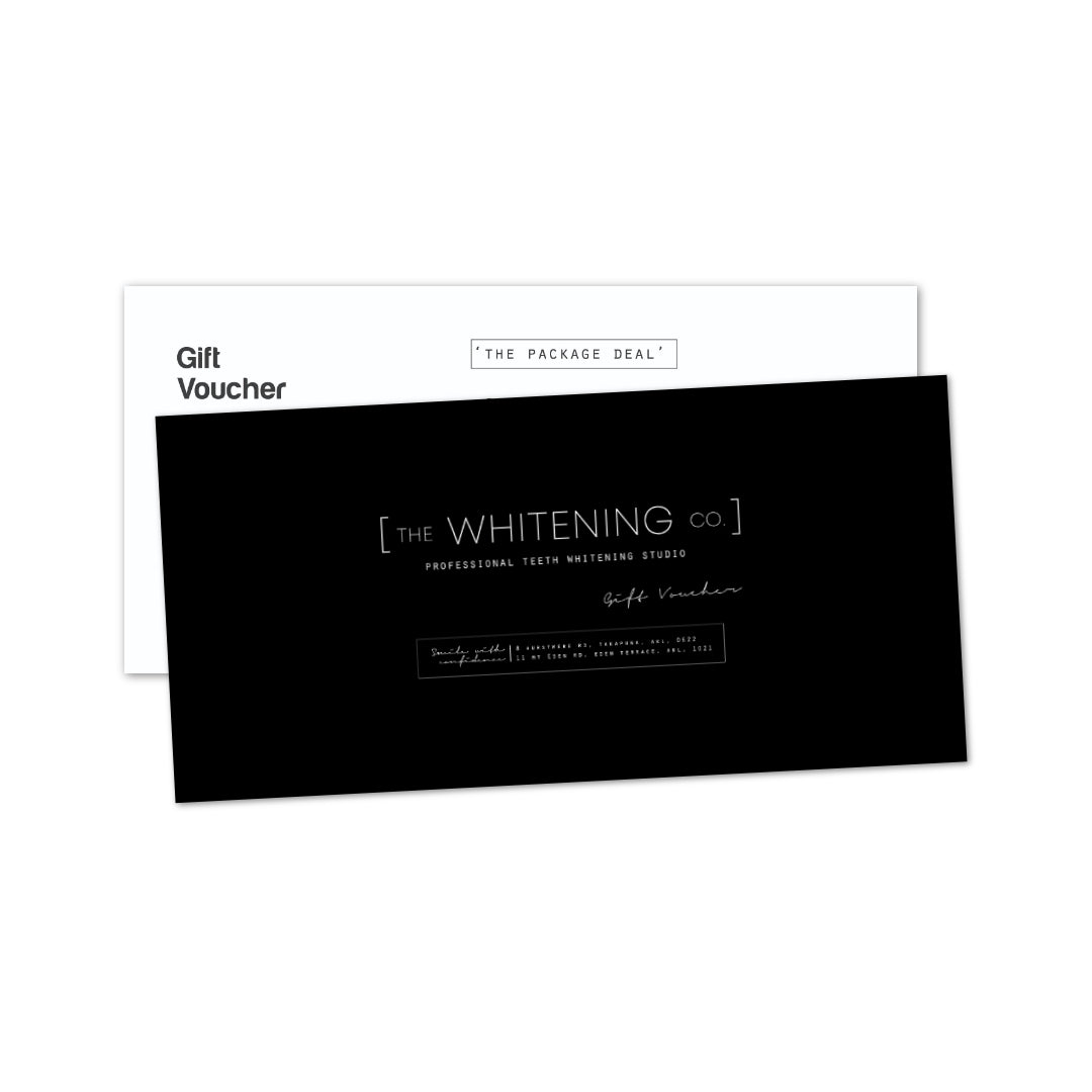 Gift Voucher: The Package Deal (In-Studio Whitening)